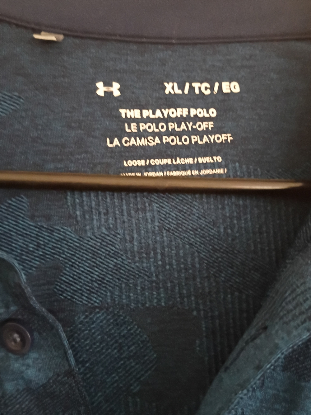 Under Armour Men's Playoff  in Dark Teal/Blue - XL